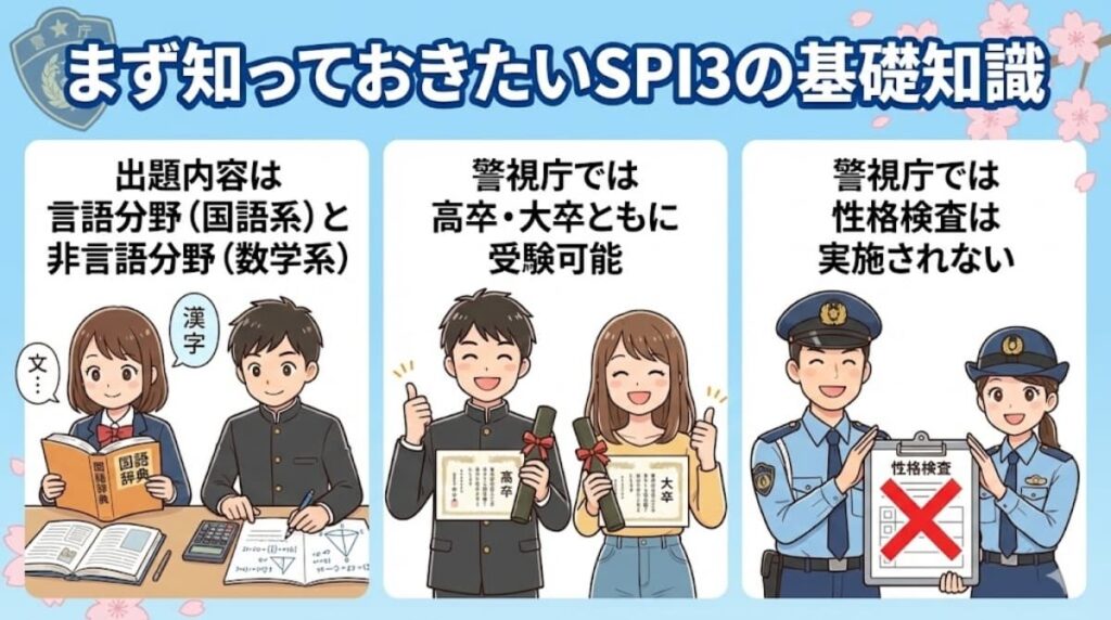 まず知っておきたいSPI3の基礎知識