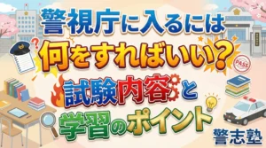 警視庁に入るには何をすればいい？試験内容と合格にむけた学習のポイント