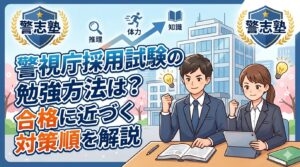 警視庁採用試験の勉強方法は？合格に近づく対策順を解説