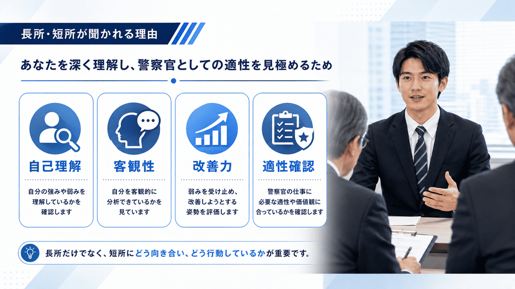 長所・短所 聞かれる理由
