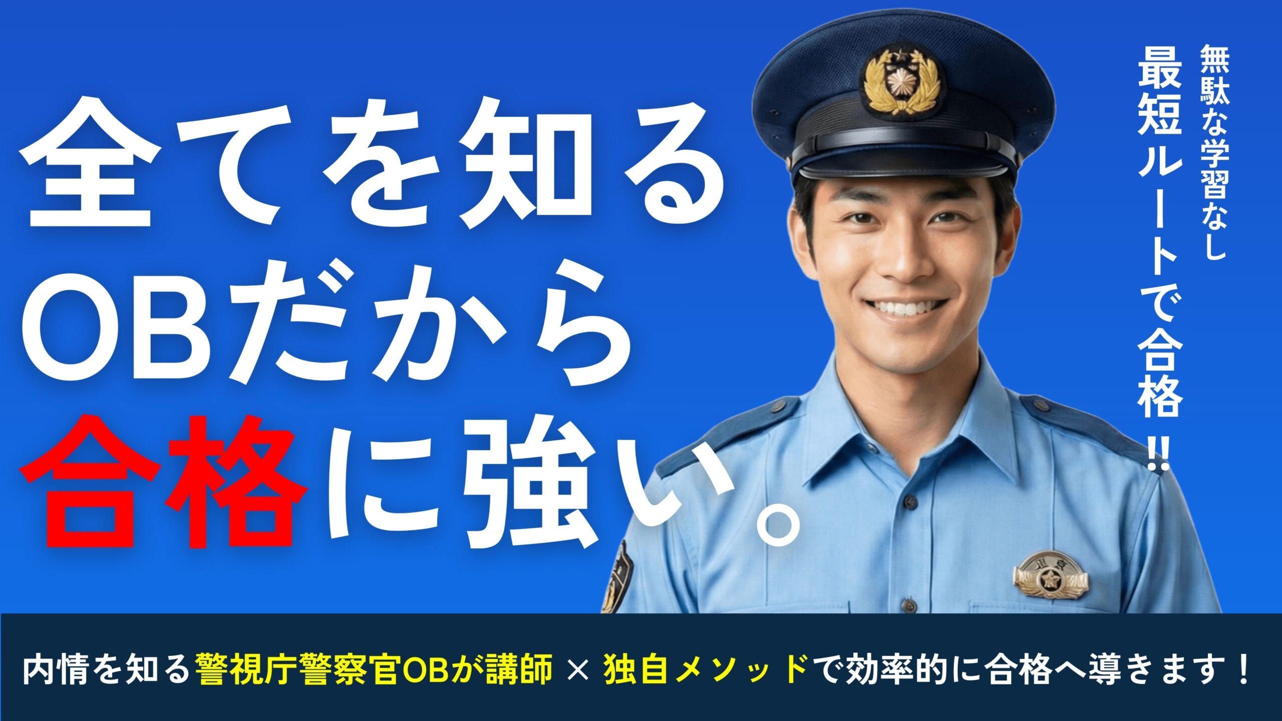 全てを知るOBだから合格に強い